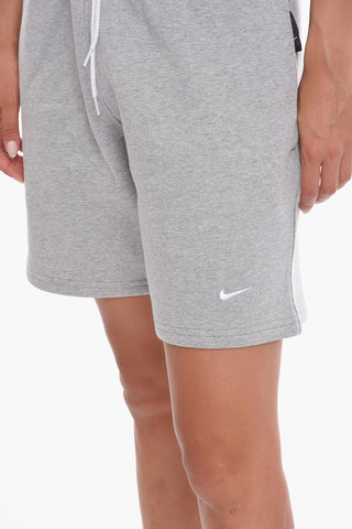 Fleeced Cotton UNISEX Shorts with Drawstring Waist