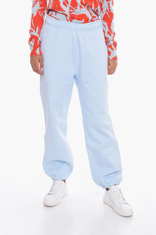 Solid Color Fleeced Cotton Joggers