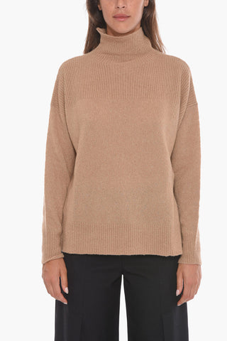 STUDIO Maglia a Collo Alto CIPPO in Misto Lana