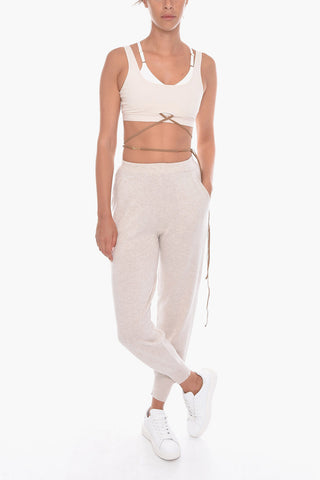 Cuffed Cashmere Sweatpants