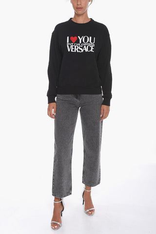 Fleece Cotton ILOVEYOUBUT Sweatshirt
