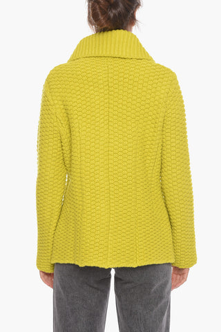 Cappotto in Lana con Tasche Utility