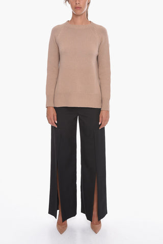 Maglia in Cashmere COMO con Maniche Aran