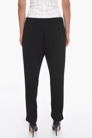 Pantaloni KERRY a Vita Alta con Spacchi Laterali