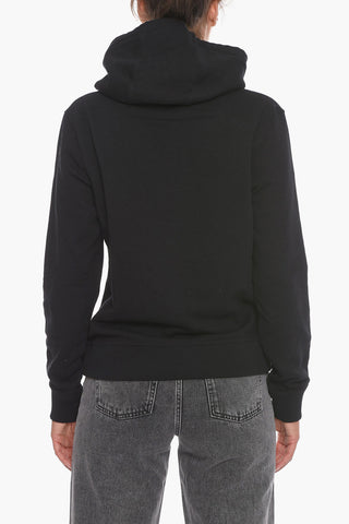 Felpa Hoodie POULTER BOTANICAL con Patch in Satin
