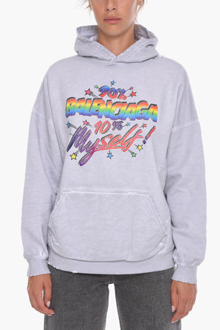 Printed UNISEX Lived-in Hoodie
