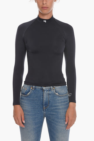 ACTIVEWEAR Long-sleeved Tech Fabric Top