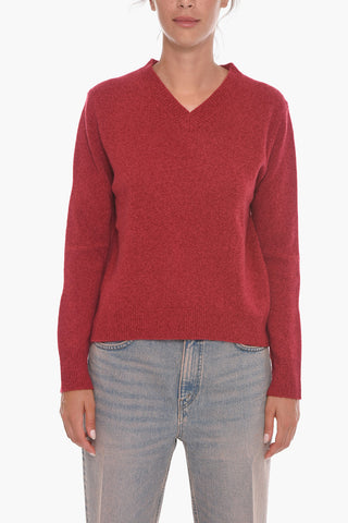 Maglia in Lana con Collo a V
