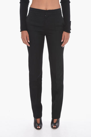 Pantaloni LIOLIROK in Lana con Pince Frontale