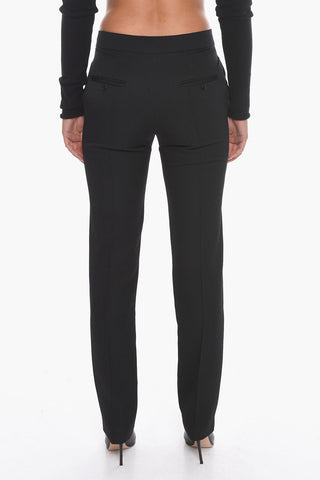 Pantaloni LIOLIROK in Lana con Pince Frontale