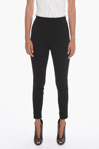 Pantaloni AVION in Jersey Tecnico con Righe Laterali