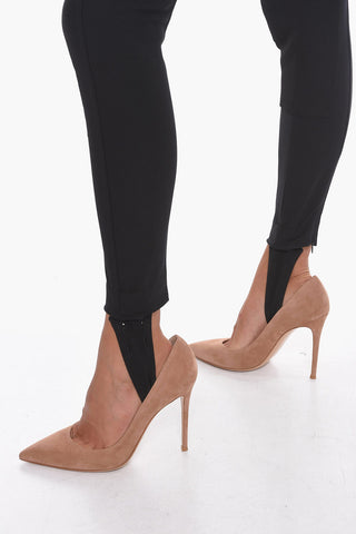 High-waisted Stirrup Trousers