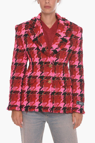 Tweed MEDUSA Blazer with Fringe