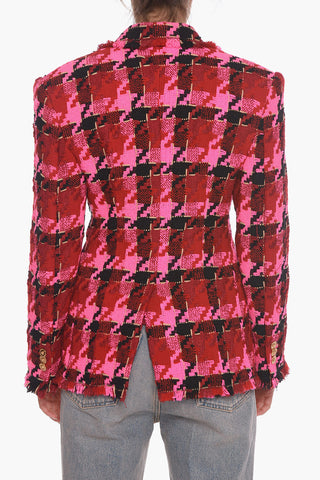 Tweed MEDUSA Blazer with Fringe