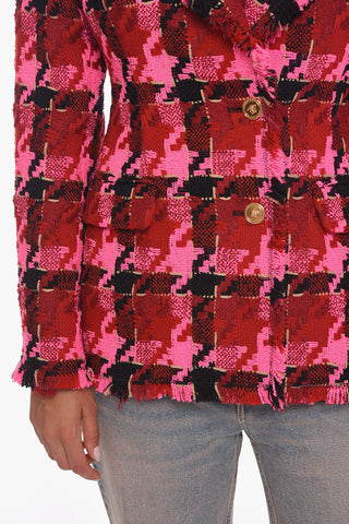 Tweed MEDUSA Blazer with Fringe