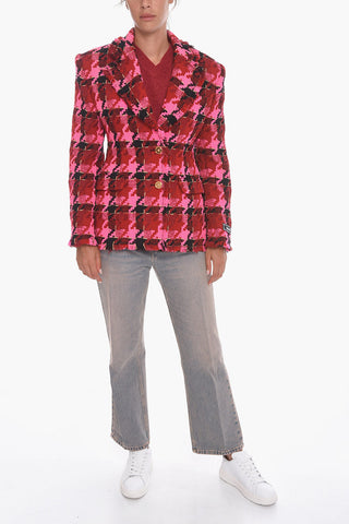 Tweed MEDUSA Blazer with Fringe