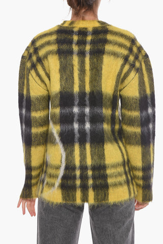 Mohair-blend Sweather with V-neckline