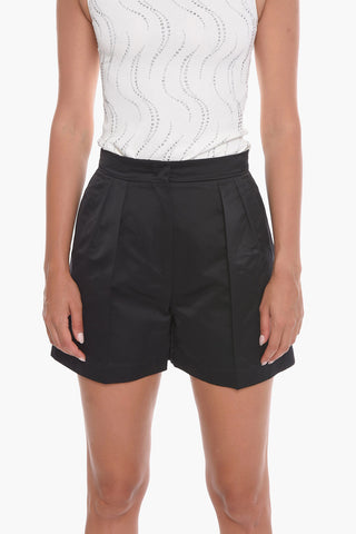 Nylon PIROGA Shorts with Pleats