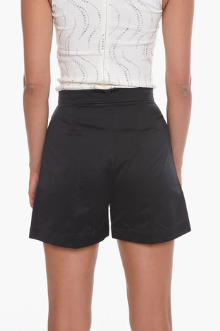 Nylon PIROGA Shorts with Pleats