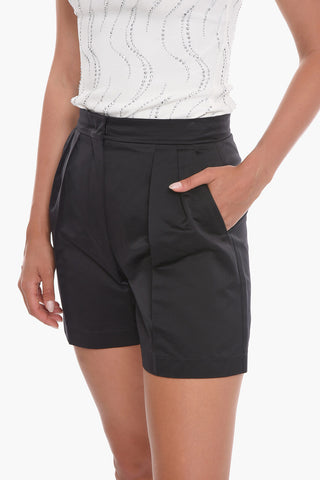 Nylon PIROGA Shorts with Pleats