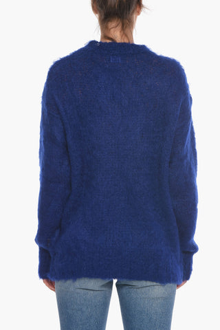 APRÈS-SKI Crew Neck Mohair Blend Pullover