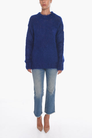 APRÈS-SKI Crew Neck Mohair Blend Pullover
