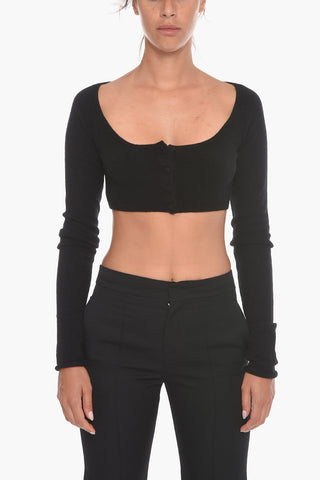 2BLOVEDBYU Cashmere Blend UGO Crop Cardigan