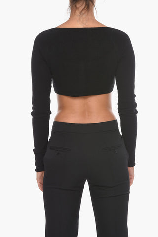 2BLOVEDBYU Cashmere Blend UGO Crop Cardigan