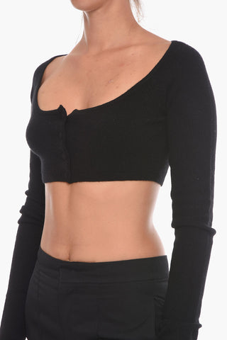 2BLOVEDBYU Cashmere Blend UGO Crop Cardigan