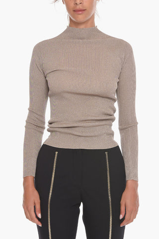 Turtleneck BALDO Sweather with Glitter Application