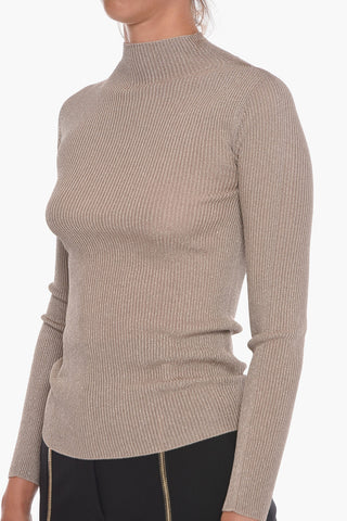 Turtleneck BALDO Sweather with Glitter Application