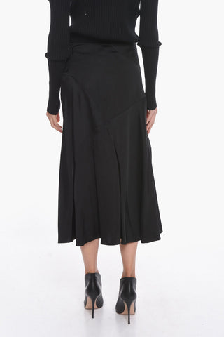 Asymmetric Flared Skirt