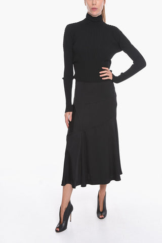 Asymmetric Flared Skirt