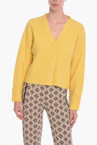 Wool-blend Slouchy Cardigan