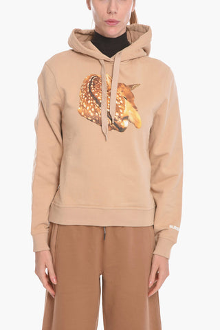 Brushed Cotton Hoodie POULTER DEER