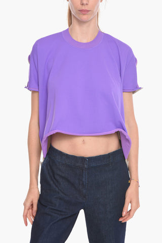 Two-Tone DRAPE Viscose Top