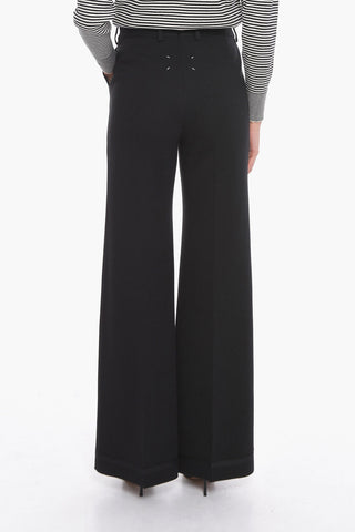 UNISEX MM4 High-waisted Pleat-front Trousers