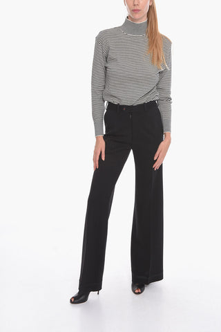 UNISEX MM4 High-waisted Pleat-front Trousers
