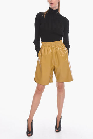 Shorts Gaucho SHINY in Pelle