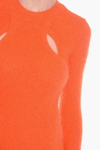 Abito ALFIE in Misto Mohair con Dettaglio Cut Out

