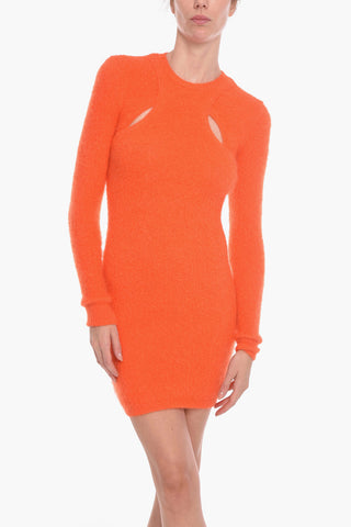 Abito ALFIE in Misto Mohair con Dettaglio Cut Out
