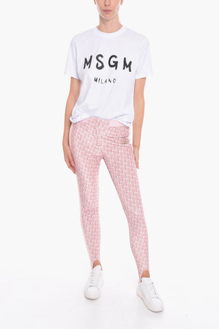 Monogram Chenille Strirrup Pants