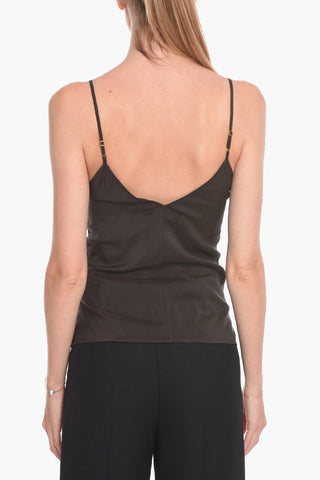 Satin STRETCH FLUID Tank Top