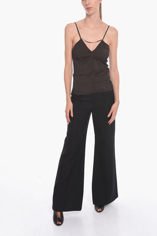 Satin STRETCH FLUID Tank Top