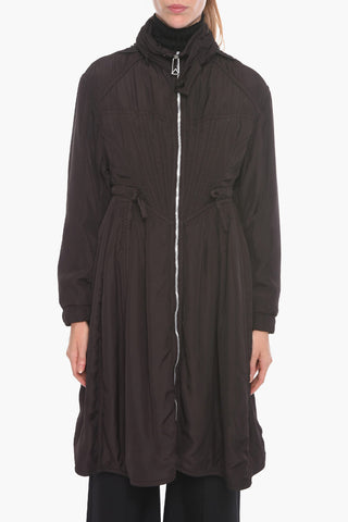 SALON 01 Corset Detail WASHED FLUID Parka