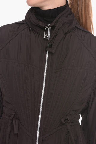 SALON 01 Corset Detail WASHED FLUID Parka