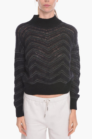 Alpaca-wool Turtleneck Sweater