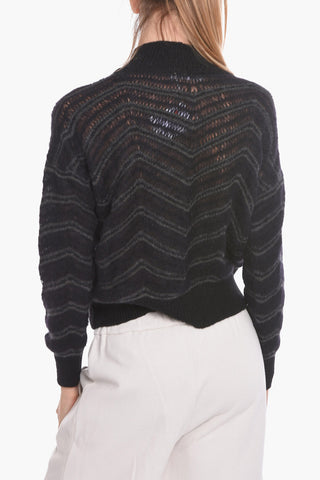 Alpaca-wool Turtleneck Sweater