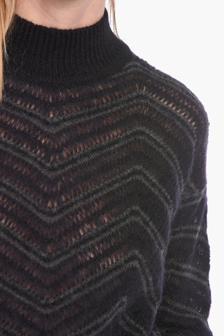 Alpaca-wool Turtleneck Sweater