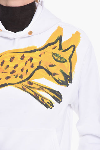 Printed TIGER Organic Cotton Hoodie